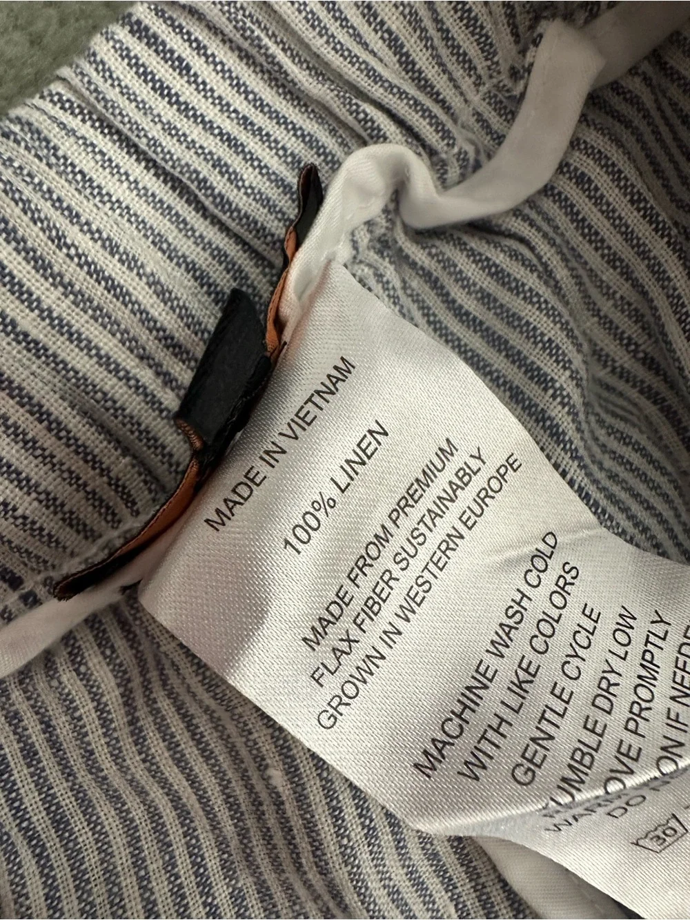 Quince Women’s Chambray Striped Linen Set